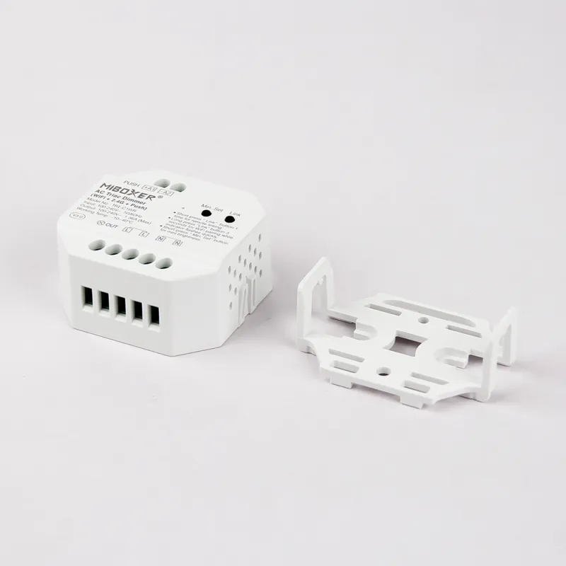 MiBoxer TRI-C1WR WIFI LED-Dimmer für 230 V Leuchten – Triac-Dimmer mit 2,4 GHz Funk & Tastersteuerung