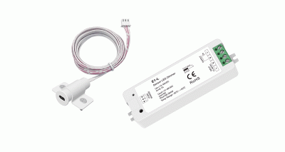 E1-L LED Sensor Dimmer mit Bewegungssensor E1-L LED Sensor Dimmer mit Bewegungssensor für LED Streifen 12V 24V LED Controller mit externem Sensor