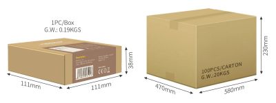 MiBoxer X3 DMX512 LED-Wandpanel – Mastercontroller für RGB LEDs, 4 Zonen, Touch, 230V