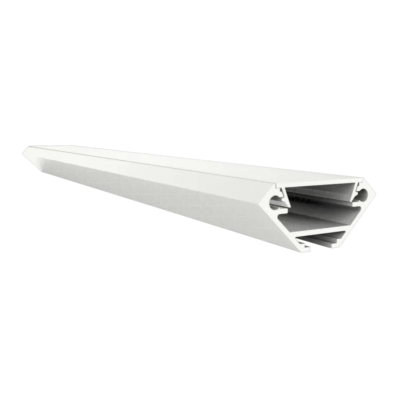LED Eckprofil mit Kabelkanal 2m EXO-V2_14 (14 mm) – Aluminiumprofil für LED-Strips