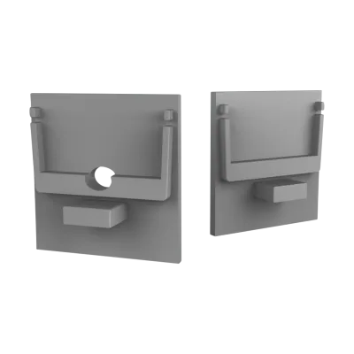 Endkappe für LED Alu Aufbauprofil Exo-N4_24 + Cover PC51 _24 Endkappe für LED Alu Aufbauprofil Exo-N4_24 + Cover PC51 _24