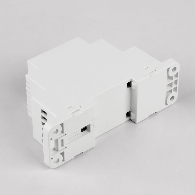 MiBoxer D5-T 5-Kanal DMX512 RDM LED-Decoder für Hutschiene Rückansicht 12–48 V Konstantspannung Art. 23001