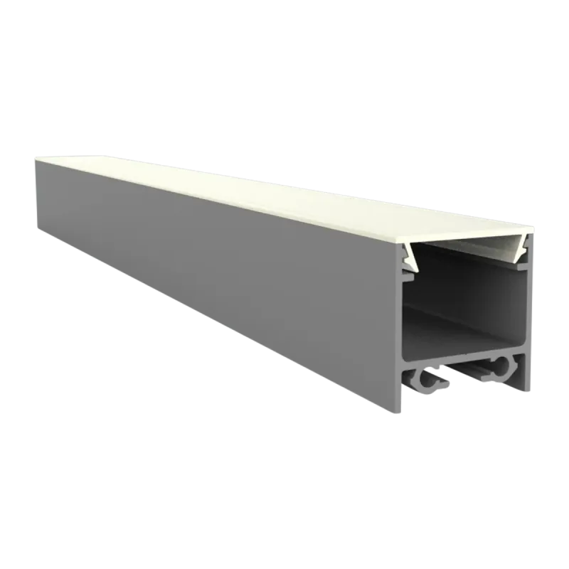 Hohes LED Alu Aufbauprofil 2m EXO-N2_16 (16 mm) –| Aluminiumprofil für LED-Strips