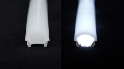 LED Neon Tube 20×18 mm – Silikonhülle zum Einbauen für LED-Streifen LED Neon Tube 20×18 mm – Silikonhülle zum Einbauen für LED-Streifen