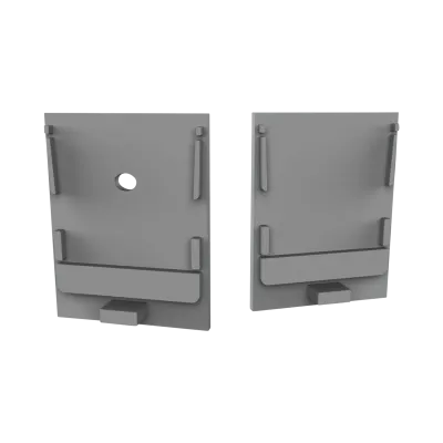 Endkappe für LED Alu Aufbauprofil Exo-TI1_32 + Cover PC61 _32