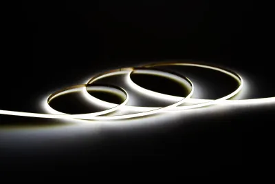 24V COB LED Streifen 3mm Art.-Nr. 22302 auf Rolle COB LED Streifen 3mm Art.-Nr. 22302 als 5 Meter Rolle mit 24V Spannung