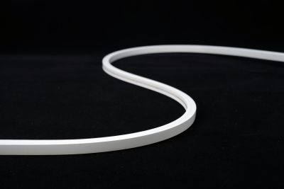 LED Neon Tube 10x10mm neutralweiß aus Silikon, flexibel für 24V LED Streifen, IP67 wasserdicht