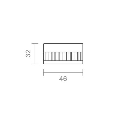 Fusion LED Einbaumodul 7,2 W 24 V DC Abmessungen 32 mm Höhe 46 mm Durchmesser