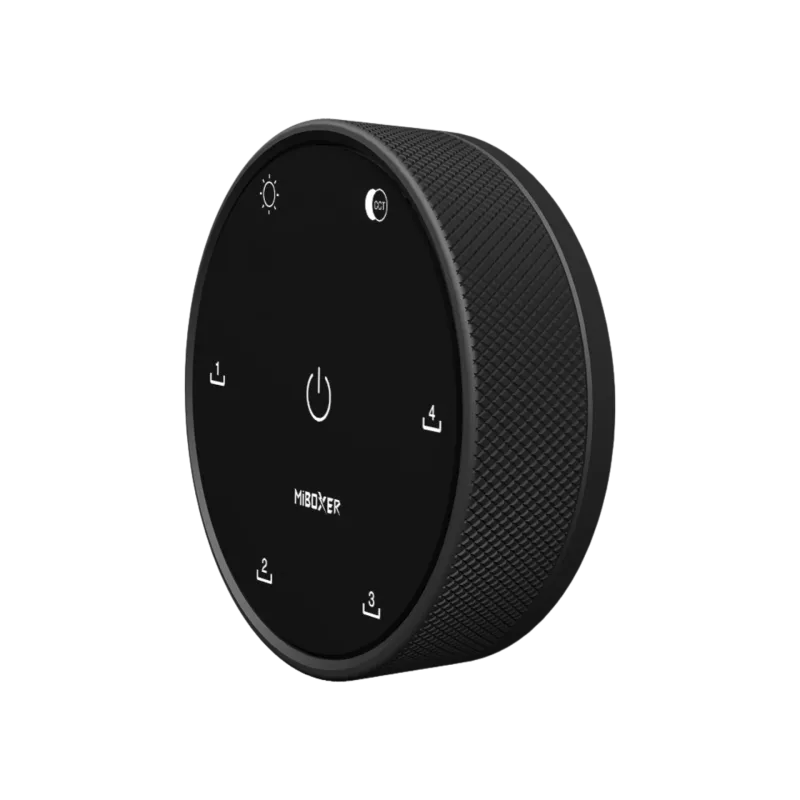 MiBoxer K5 CCT LED Controller mit Drehknopf Design und Touch Bedienfeld schwarz