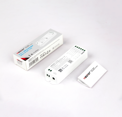 MiBoxer ML5 Matter LED Controller Lieferumfang – Controller, Zubehör und Verpackung, Matter over WiFi und 2,4 GHz Funk