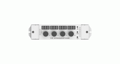 LED Dimmer 4 Kanal Drehregler 12-48V Controller für LED Streifen manuelle Steuerung LED Dimmer 4 Kanal mit Drehregler 12-48V Controller für LED Streifen manuelle Helligkeitssteuerung