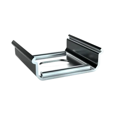 Montageklammer SPS-A2_13/A2F_13 aus Federstahl – für LED Alu-Aufbauprofil Exo-A2_13 U. A2F_13 