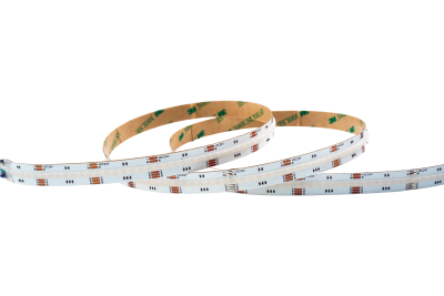 COB RGBW LED Streifen 12 mm 24 V mit 896 LEDs pro Meter und gleichmäßigem Lichtband