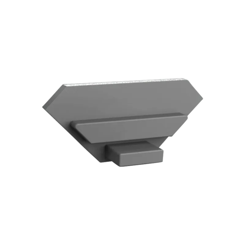 Endkappe für LED Alu Eckprofil Exo-V2_14 + Cover PC45_16