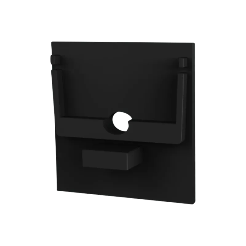 Endkappe für LED Alu Aufbauprofil Exo-N4_24 + Cover PC51 _24