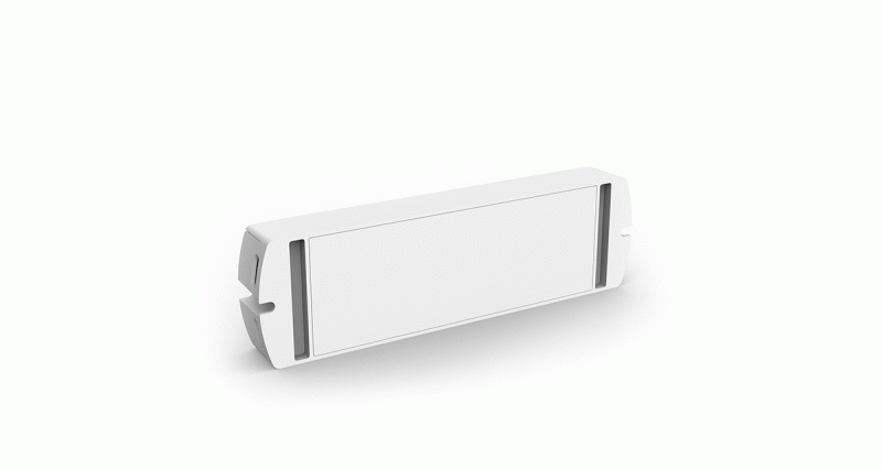 DMX Dimmerpack 230V 2 Kanal Gehäuse Rückseite für DIN Hutschiene Montage LED und Halogen Dimmer