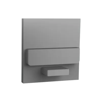 Endkappe für LED Alu Aufbauprofil Exo-N2_16 + Cover PC45 _16 Endkappe für LED Alu Aufbauprofil Exo-N2_16 + Cover PC45 _16