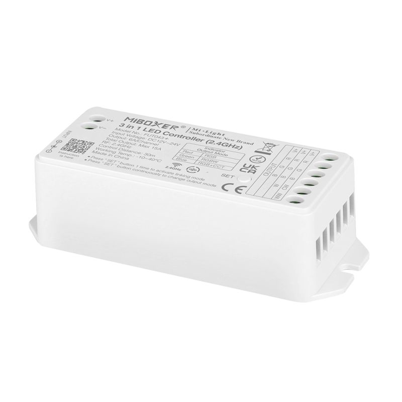 MiBoxer / Mi-Light FUT043A+ RGBCCT LED-Controller Set – 2,4 GHz für bunte LED-Strips– SK-LED