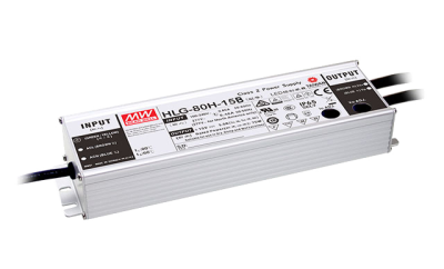 Mean Well HLG-80H-24B – LED Netzteil 24V 80W, IP67, dimmbar 1–10V/PWM, TÜV CE | SK-LED Mean Well HLG-80H-24B LED Netzteil 24V 80W – IP67 Aluminiumgehäuse, dimmbar per 1–10V und PWM, Konstantspannung und Konstantstrom, TÜV CE, für Innen- und Außenbereich