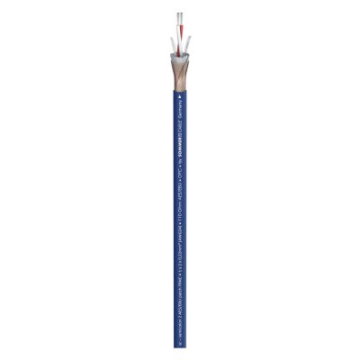DMX-Kabel / AES-EBU Steuerkabel 2×0,22 mm² – SOMMER CABLE SC-Semicolon 2, blau, Ø 5 mm, FRNC-Mantel, 110 Ohm – flexibles und flammenhemmendes Kabel für Lichttechnik, Ton und Bühne – SK-LED