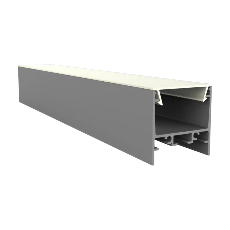 Hohes LED Alu Aufbauprofil 2m EXO-N4_24 (24 mm) –| Aluminiumprofil für LED-Strips