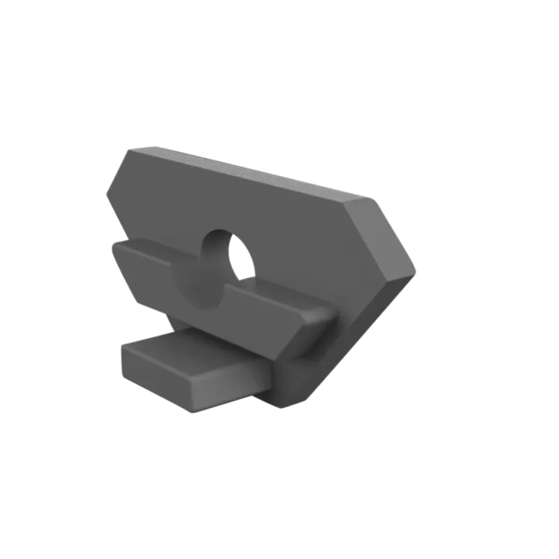 Endkappe für LED Alu Eckprofil Exo-V2_14 + Cover PC45_16