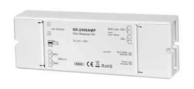SR-2400AMP DALI Repeater Bus Stromversorgung 100-240V LED Controller DALI Signalverstärker