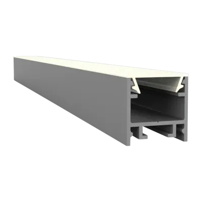 Schmales LED Alu Aufbauprofil 2m EXO-A2-13 (13mm) –| Flaches Aluprofil für LED-Strips