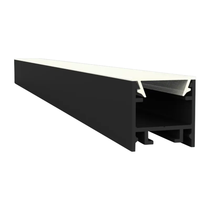 Schmales LED Alu Aufbauprofil 2m EXO-A2-13 (13mm) –| Flaches Aluprofil für LED-Strips