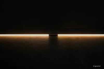 Nahaufnahme eines LED-Streifens mit einem ausgefallenen Segment zwischen zwei funktionierenden Bereichen zur Fehlersuche bei LED-Streifen.