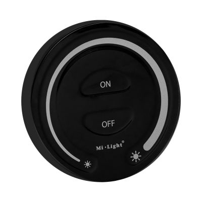 MiBoxer / Mi-Light FUT087 Touch-Dimm 2,4 GHz Funksteuerung Schwarz- Fernbedienung für einfarbige LED-Streifen – SK-LED