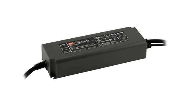 Mean Well PWM 200 24DA2 DALI 2 LED Treiber Netzteil 24V 200W PWM dimmbar für Smart Building und Gebäudeautomation