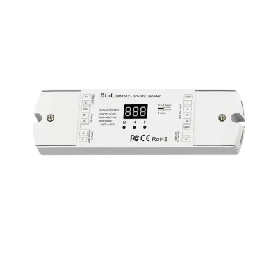 LED DMX 0-10V Controller für dimmbare LED und Lichtsteuerungssysteme
