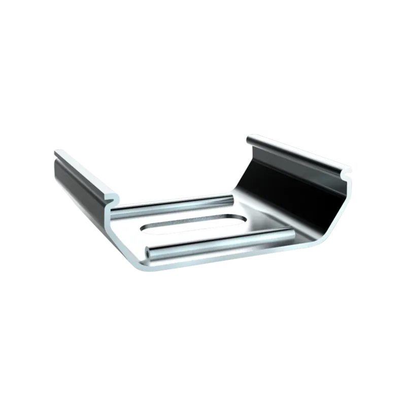 Montageklammer SPS-N3_24TI1_32 aus Federstahl – LED Alu-Aufbauprofil Exo-N3_24 u. Exo-TI1_32