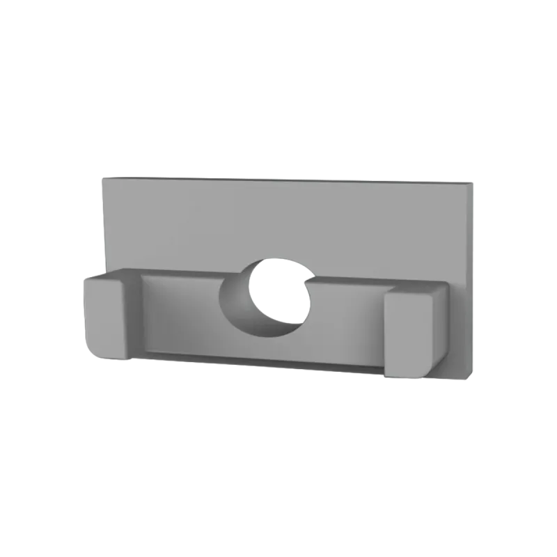 Endkappe für LED Alu Fliesenprofil Exo-F1/F1H_16 + Cover PC45 _16