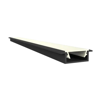 Flaches LED Alu Einbauprofil 2m Exo-A1F-13 (13mm) –| Flaches Aluminiumprofil für LED-Strips