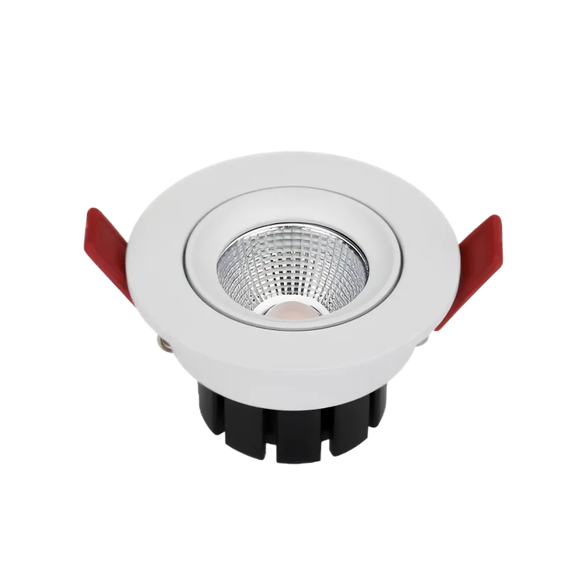 LED Einbaustrahler 8W 24V DC, 2700K Warmweiß, CRI 95, 60°, dimmbar