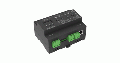 DALI DMX LED Dimmer DP4 4 Kanal Controller DALI DMX LED Dimmer DP4 4 Kanal Controller mit Schraubklemmen und RJ45 Anschluss