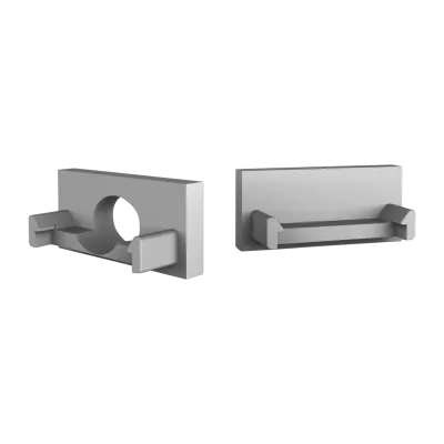 Endkappe für LED Alu Aufbauprofil Exo-A1_13 + Cover PC41 _13