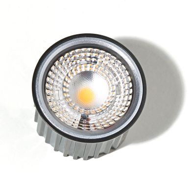 Sigor Argent LED Einbaumodul Rückansicht – integrierter Treiber mit GU10-Sockel, kompakte Bauform für 68 mm Einbauöffnung