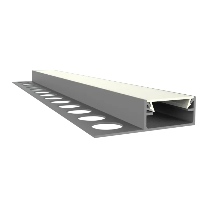 PC45-16 FLAT Abdeckung 2 m – für LED Profil Exo-F1/F1H/F2/N1/N2/T3/T3H/T5/V2 | klar, opal, schwarz