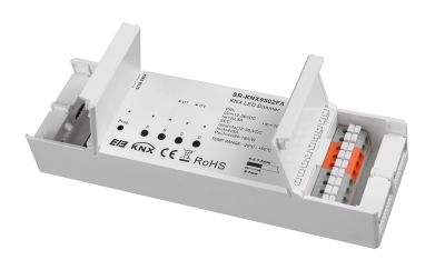 KNX LED Dimmer 4 Kanal 12-36V SR-KNX-9502FA für Schaltschrank Installation LED Streifen