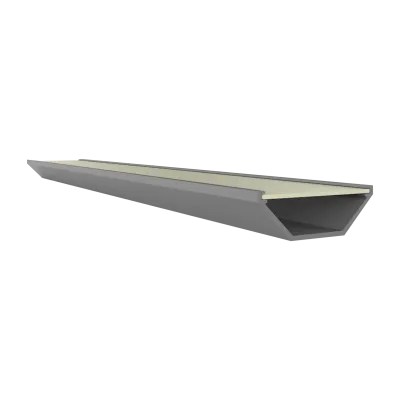PC71-12 FLAT Abdeckung 2 m – für LED Eckprofil Exo-V1 | opal, schwarz PC71-12 FLAT Abdeckung 2 m – für LED Eckprofil Exo-V1 | opal, schwarz