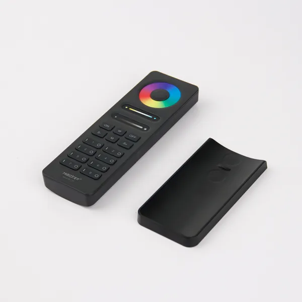 MiBoxer C8 2.4 GHz Smart RF Controller für RGB + CCT LED Light Strips – 8-Zone Funkfernbedienung mit Farbrad, Dimmfunktion und Farbtemperatur-Regelung, kompatibel mit MiLight.
