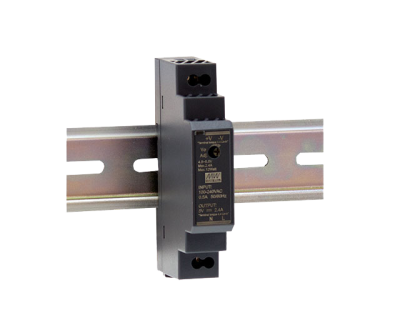 Mean Well HDR-15-24 Hutschienen-Netzteil 24V DC 15W – Ultra Slim DIN-Rail Montage 17,5 mm, TÜV CE UL zertifiziert, IP20, für Schaltschrank und Gebäudeautomation