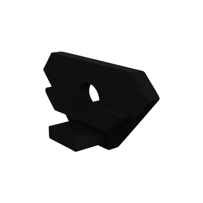 Endkappe für LED Alu Eckprofil Exo-V2_14 + Cover PC45_16