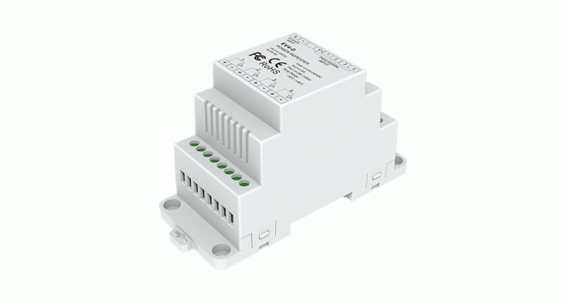 EV4-D LED Power Repeater für LED Streifen 5V bis 24V Signalverstärker für LED Controller und Beleuchtungssysteme