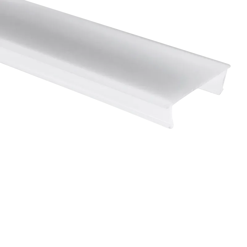 PC51-24 FLAT Abdeckung 2 m – für LED Profil Exo-N3/N4 | klar, opal, schwarz