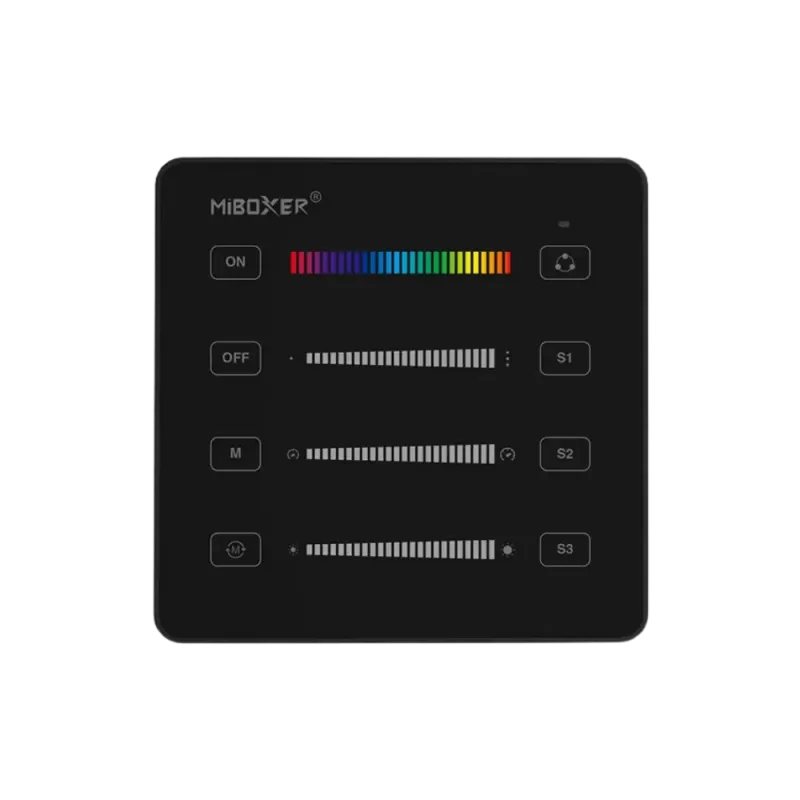 MiBoxer B6 SPI Wand Fernbedienung 2.4 GHz, Touch Panel für adressierbare Pixel LED Streifen