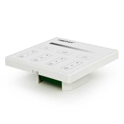 MiBoxer X1 DMX512 LED-Wandpanel – Mastercontroller für einfarbige LEDs, 4 Zonen, Touch, 230V